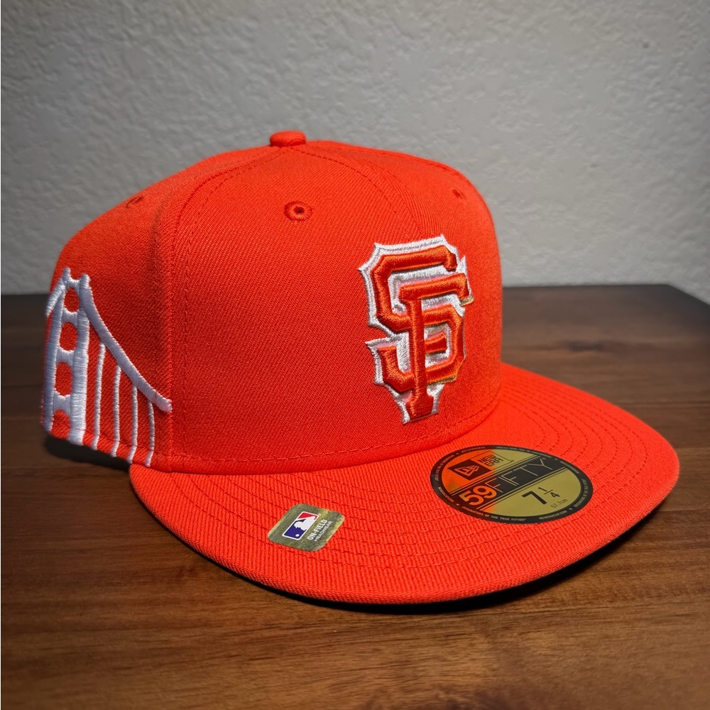San Francisco Giants New Era Orange City Connect 59FIFTY Fitted Hat 7 1/4